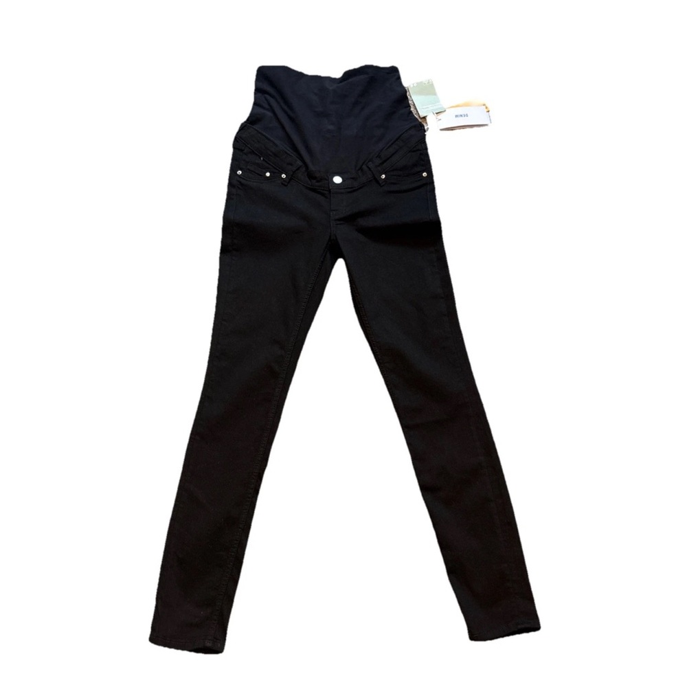 MAMA Black maternity Ankle jeans H&M Maternity Denim BNWT Slim Small Pants BNWT